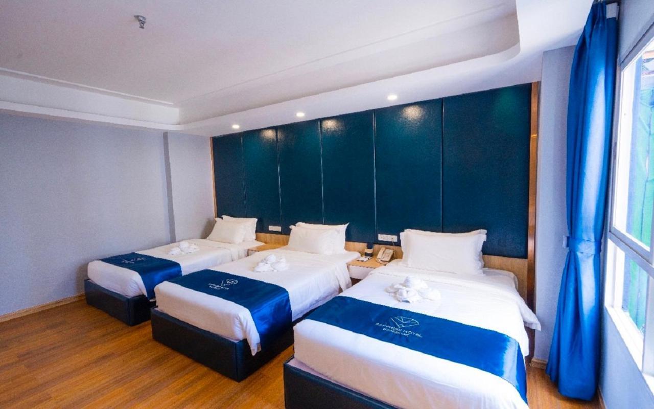 Sapphire Hotel Silom Bangkok Exterior foto